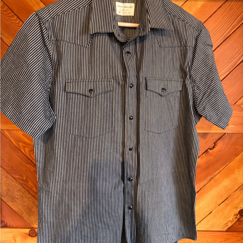 Men’s Western pearl snap